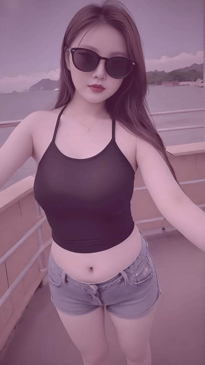 视觉特效前后对比图示意：绿幕前的演员与最终合成的奇幻场景